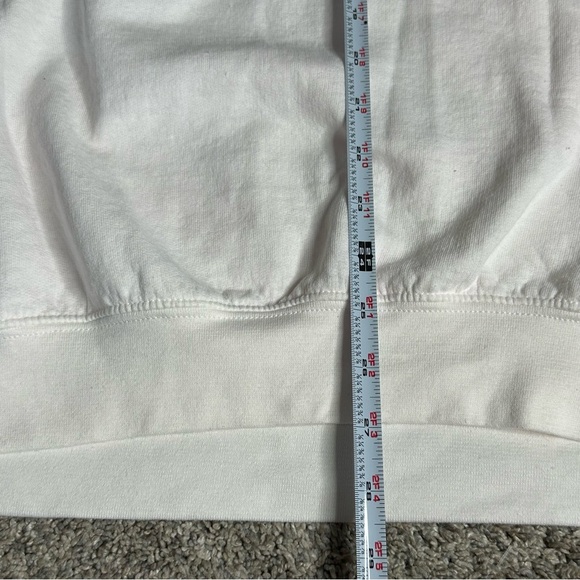 Free People x Tricia Fix Hibiscus Crew Sweatshirt Large hot pink floral Hawaiian - Picture 8 of 9